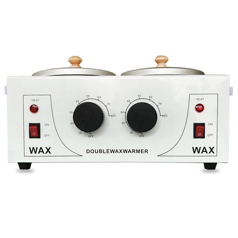 Double Oven Wax Heater - Temperature Control Home Use Plastic Hair Removal F0159 OEM
