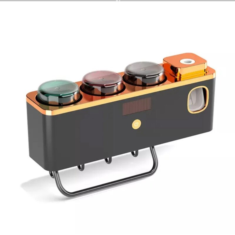 Toothbrush Sanitizer Rack - Multifunctional Wall-Mounted Upgraded Cup Suction Sterilizer