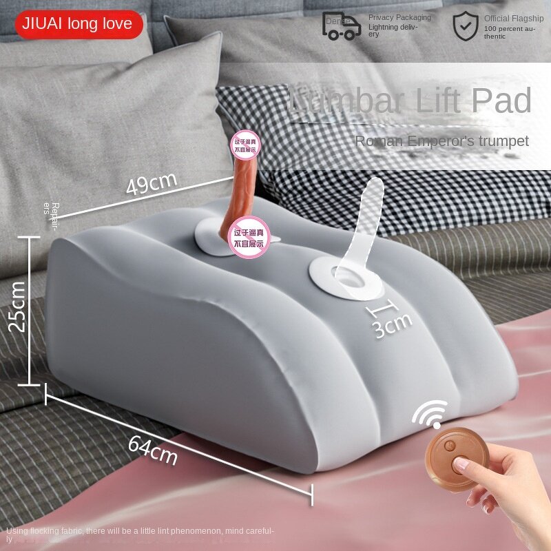 Electric Silicone Dildo - Jiuai Artificial Penis Soft Meat Inflatable Pillow Masturbator