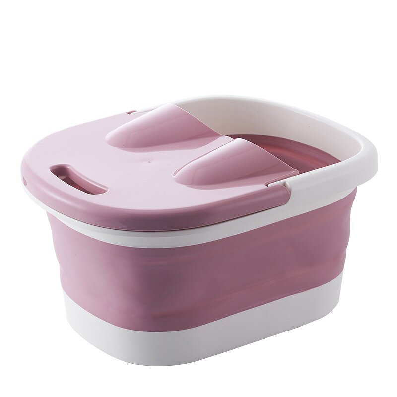 PP+TPR Foot Bath Tub - Thickened Foldable PTC Heating Mechanical Control Timing Function