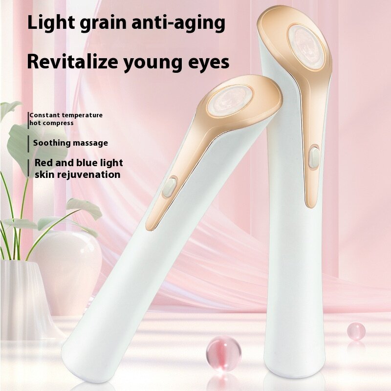 Eye Massage Pen - Heating Beauty Instrument Dark Circles Eye Lines Hot Compress Tool
