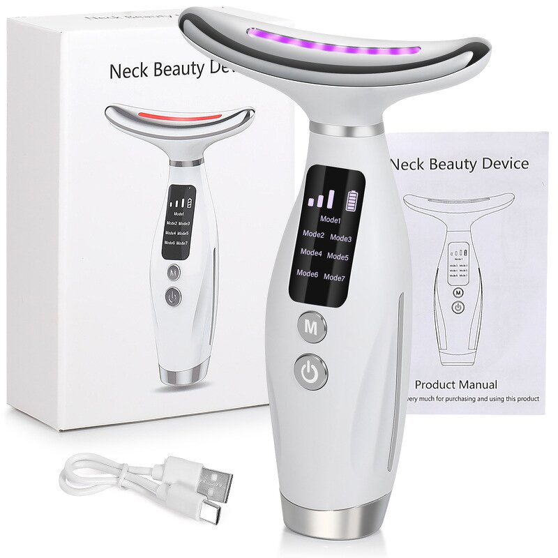 Electric Face Massager - Anti-Wrinkle Firming Lifting Beauty Instrument Nasolabial Folds