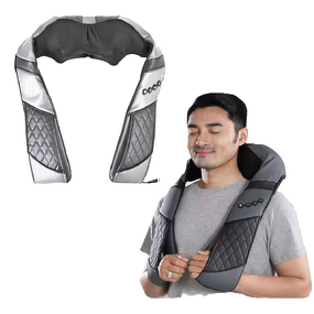 Electric Massage Shawl - Hand-held Wire Control Red Light Hot Compress Kneading Vibration