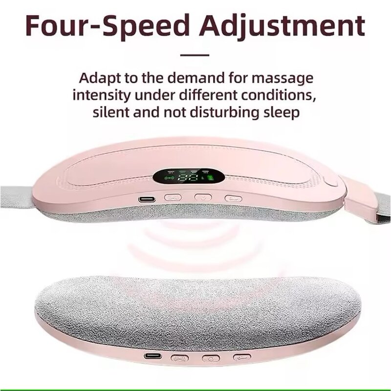 Warm Palace Belt - Home Abdominal Heating Pads Vibration Menstrual Heating Instrument