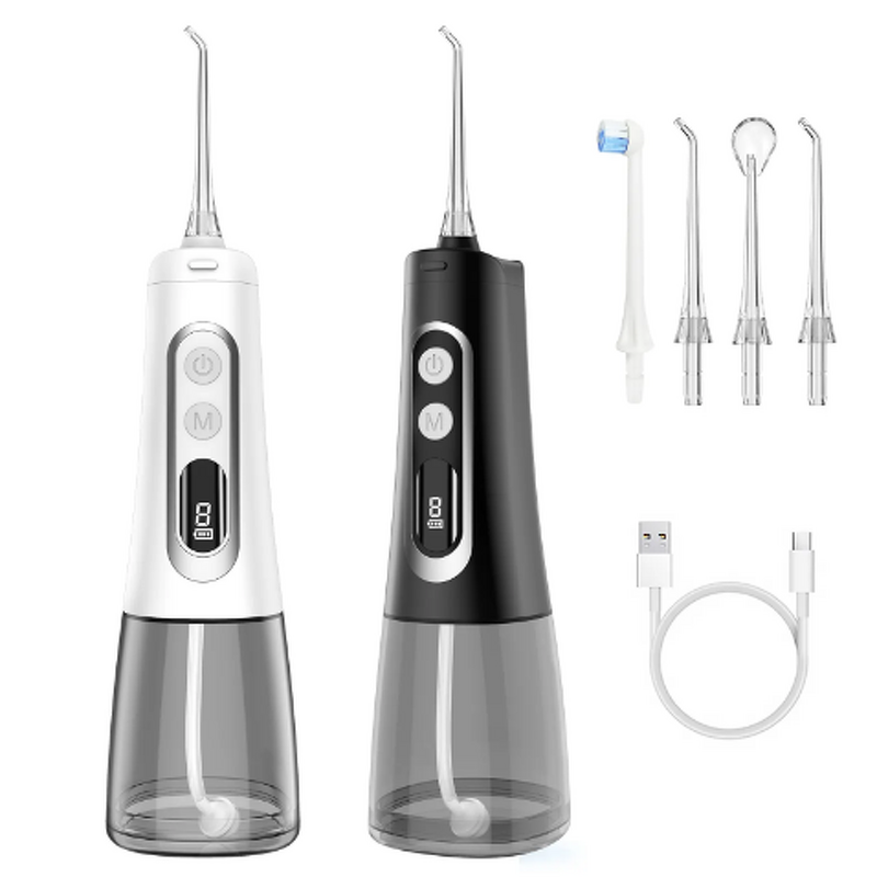 Electric Dental Flosser - Portable Cordless Oral Care Calculus Remover Braces Water Clean