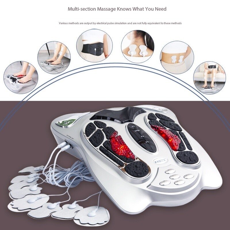 Whole-Body Massager - Home Use Foot Therapy Pulse Meridian Cervical Spine Waist Back