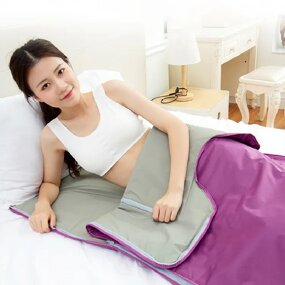 Far Infrared Sauna Blanket - Weight Loss Stress Release Body Massage Spa Heating Tool