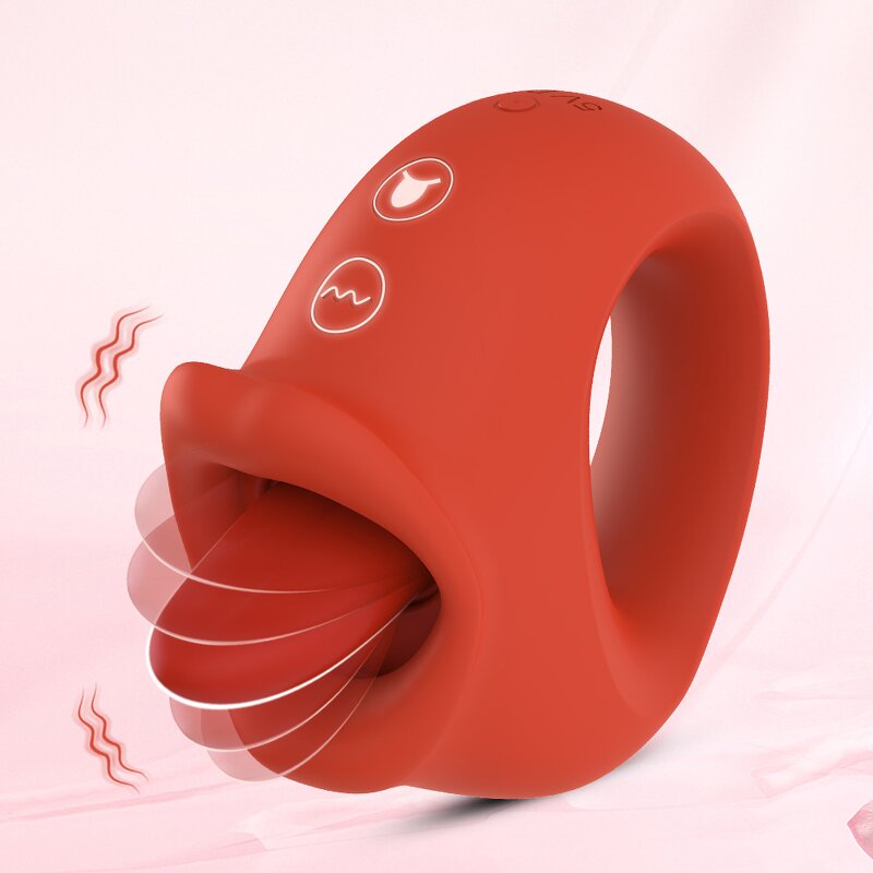 Tongue Vibrator Massager - Best Selling Female Pussy Nipple Massage Licking Device Tool