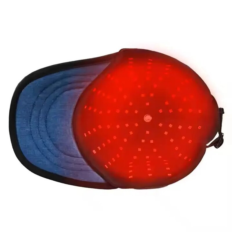 Red Light Therapy Cap - 650nm Home Use Laser Hair Regrowth Infrared Hat Treatment Tool