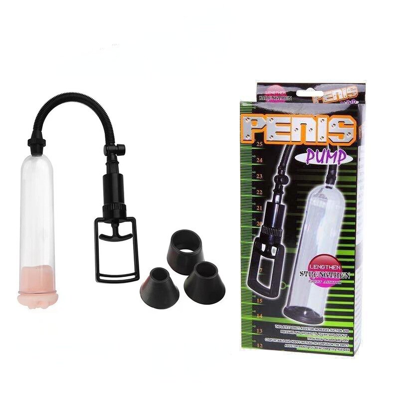 Penis Stretch Trainer - Men's Small Negative Pressure Vacuum Airplane Cup Exerciser Tool