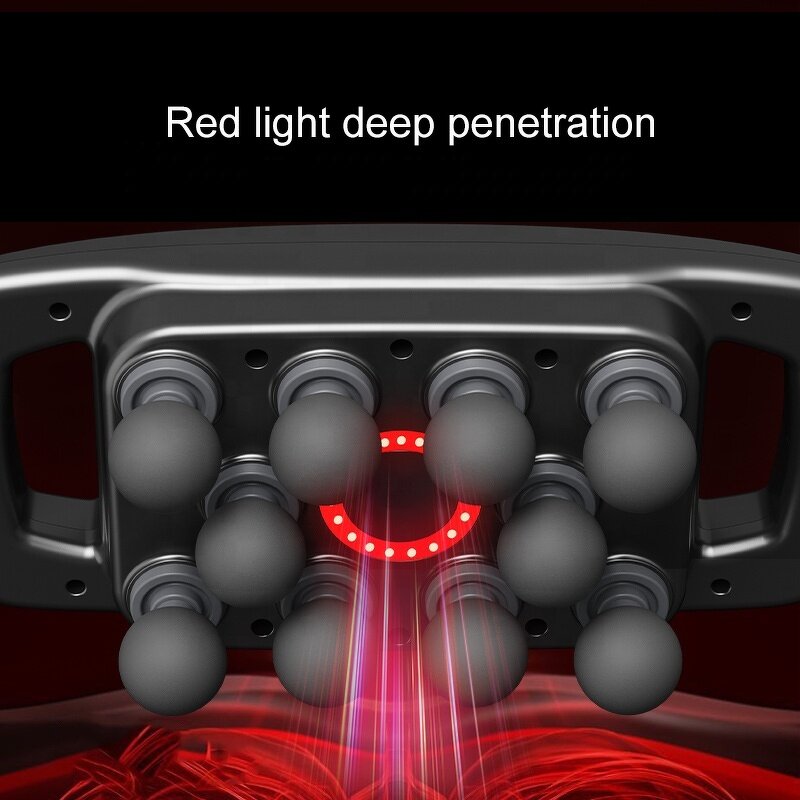 10 Heads Massage Gun - 2025 Professional Portable Full Body Deep Tissue 9 Speed Levels