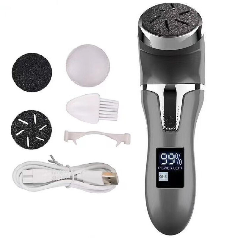 Electric Pedicure Sander - Waterproof Rechargeable 2 Speeds Foot Callus Remover File