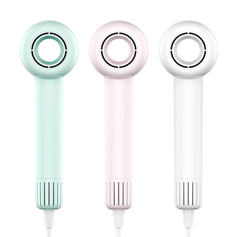 Portable Hair Dryer - 1400W Electric Household Negative Ion 110V Durable Plastic Styling