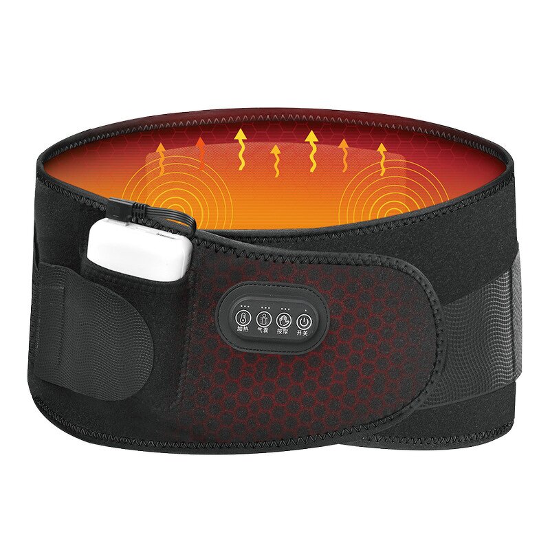 Dual Airbag Waist Belt - Unisex Heating Warming Uterus Waist Protection Menstrual Pad