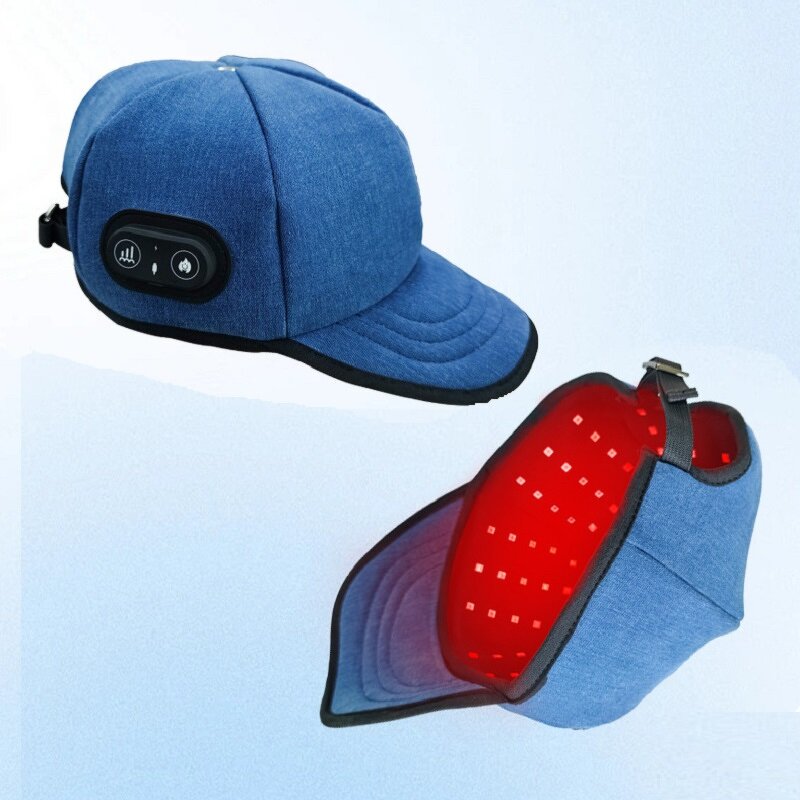 Red Light Therapy Cap - 650nm Home Use Laser Hair Regrowth Infrared Hat Treatment Tool