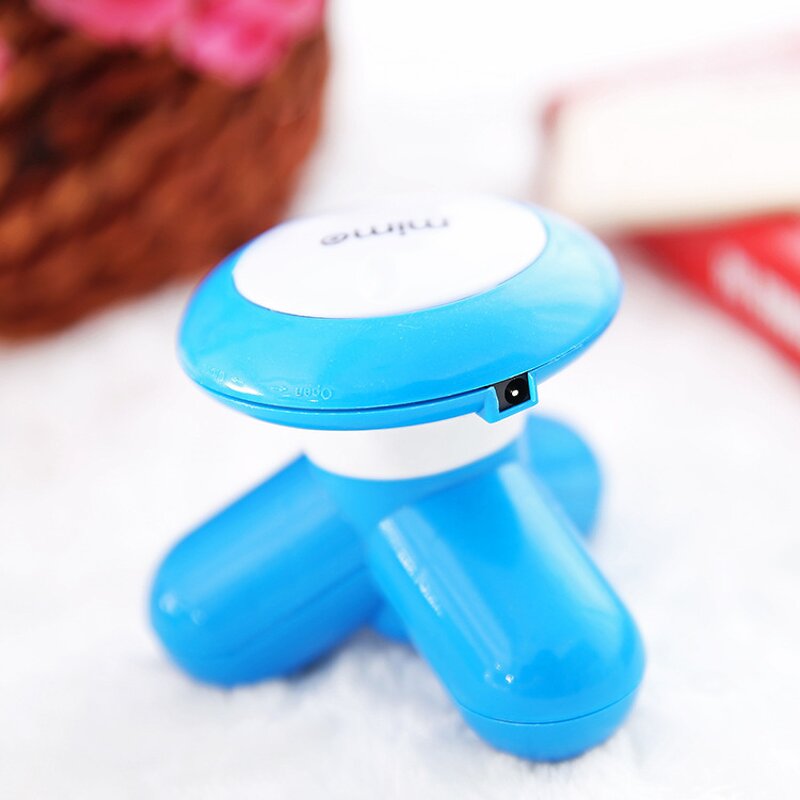 Mini Electric Massager - Wholesale Handheld Vibrating Plastic US/EU Standard Body Tool
