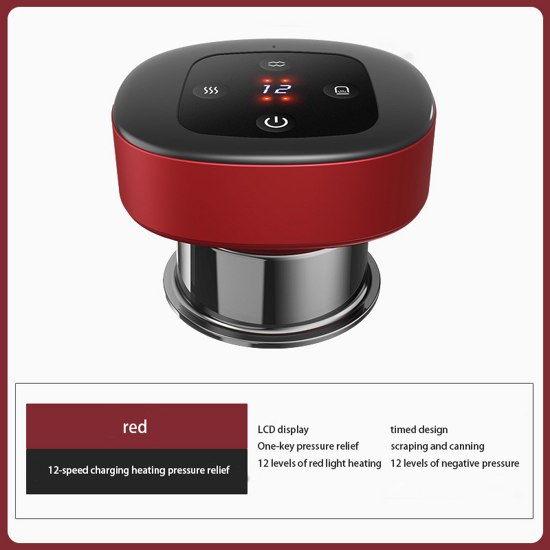 Electric Cupping Set - Square12speed Health Body Massage Cans Smart Cupping Technology