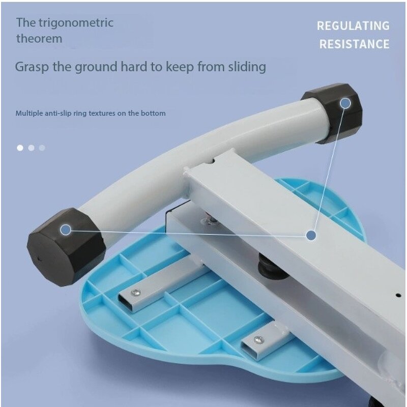 Dual Axis Waist Plate - Silent Home Twisting Fitness Machine Adjustable Resistance Foot