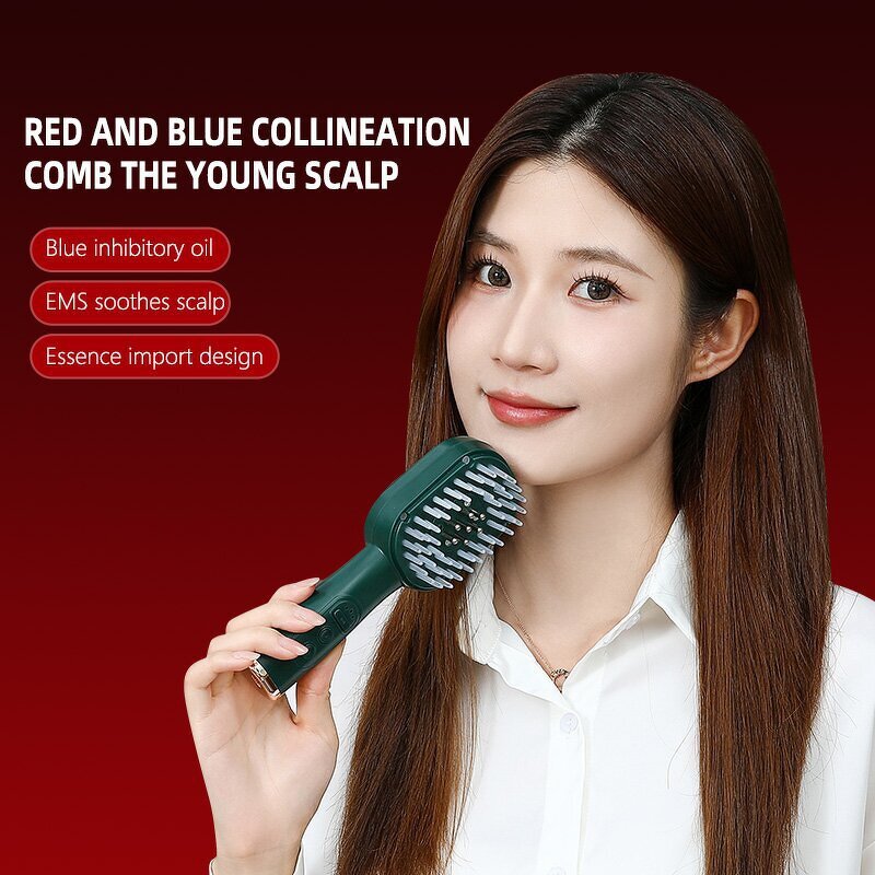 Meridian Massage Comb - Custom Logo New Style Laser RF Portable Automatic ABS Waterproof