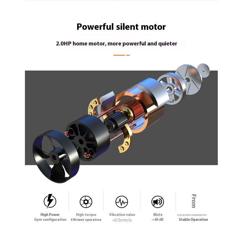 Adult Body Massager - Small Electric Home Indoor Silent Folding Foot Timing Control