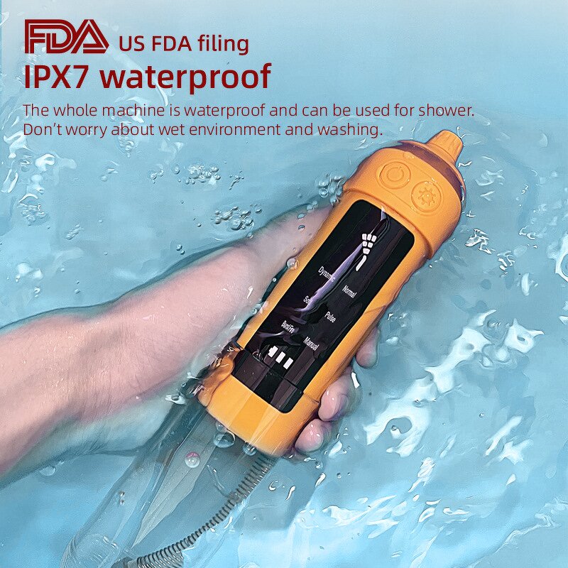 USB Water Flosser - IPX7 Waterproof 6-Speed Cavity Flushing Oral Care Beauty Device