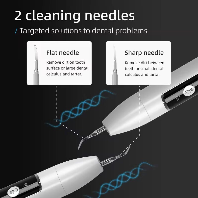 Ultra Sonic Toothbrush - Household Oral Whitening Cleaning Calculus Tartar Remover Tool