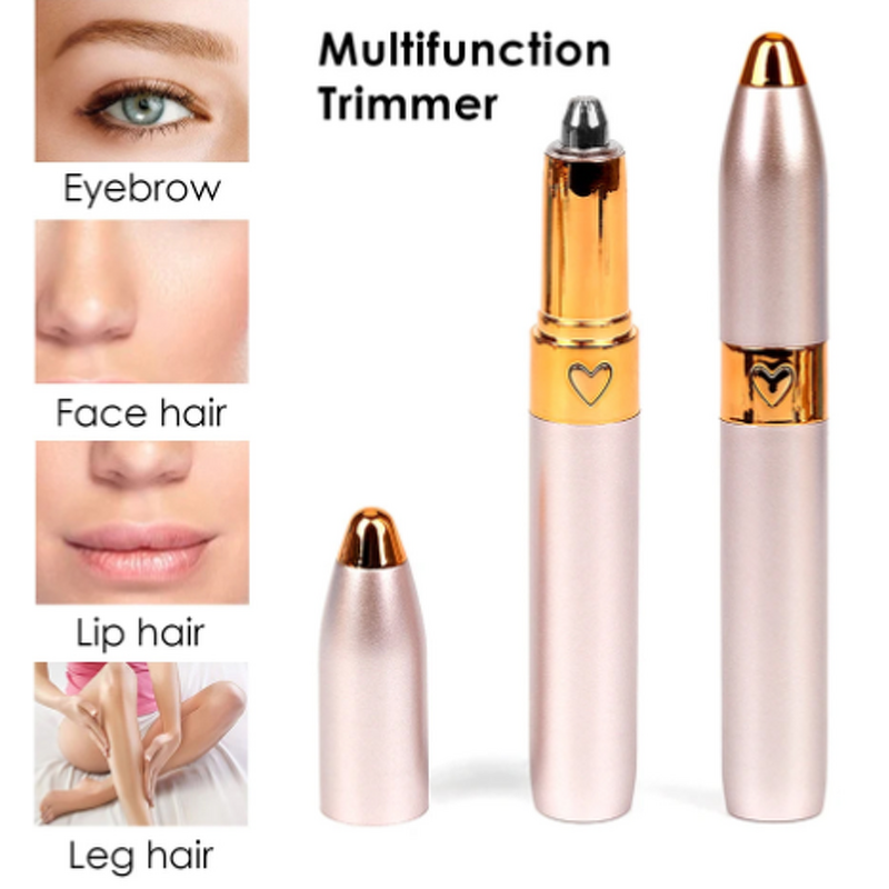 Electric Eyebrow Trimmer - Mini New Design Fashionable Rechargeable Eye Brow Hair Remover