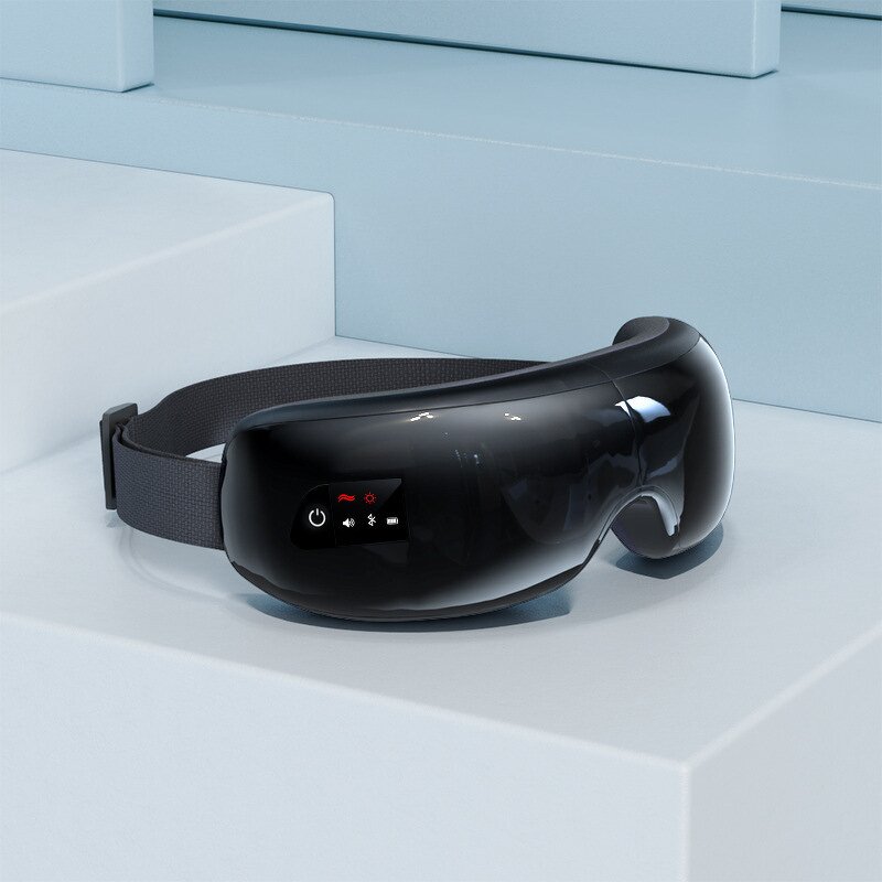 Portable Eye Massager - Smart Heat Therapy Eye Strain Sleep Vision Enhancement Vibration