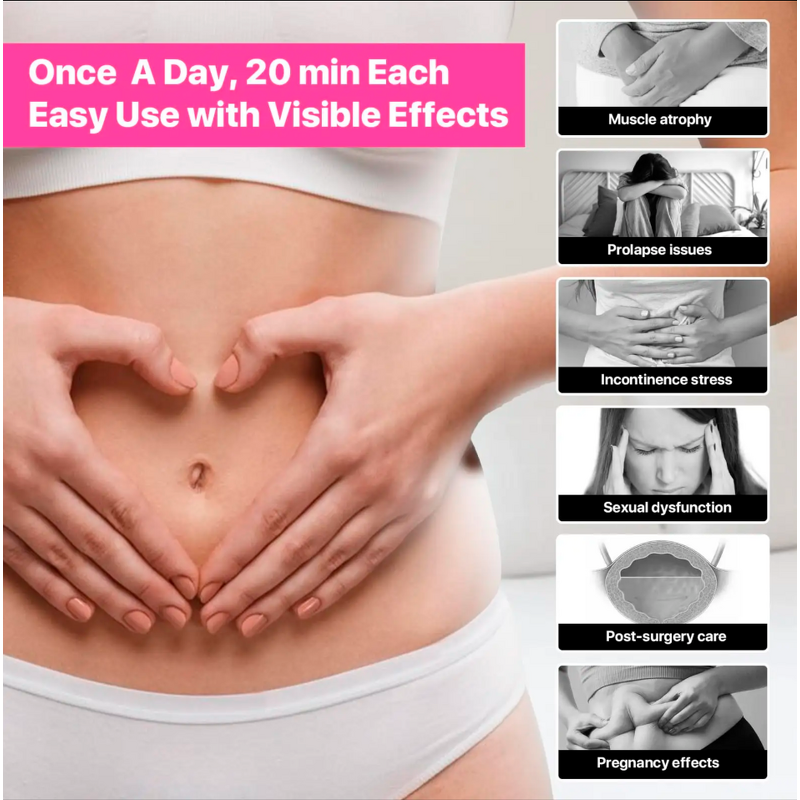 Pelvic Floor Trainer - Portable Postpartum Women Hygiene Leakage Tightening Home Use