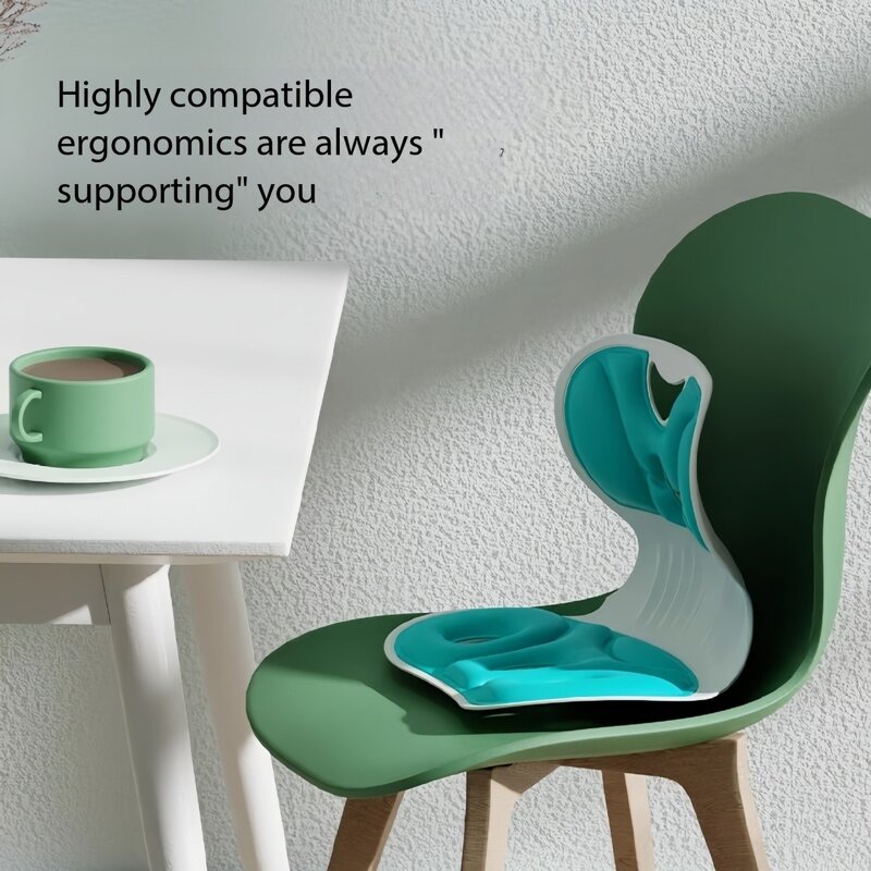 Ergonomic Office Chair - Integrated Backrest Petal Design Posture Correction Massage