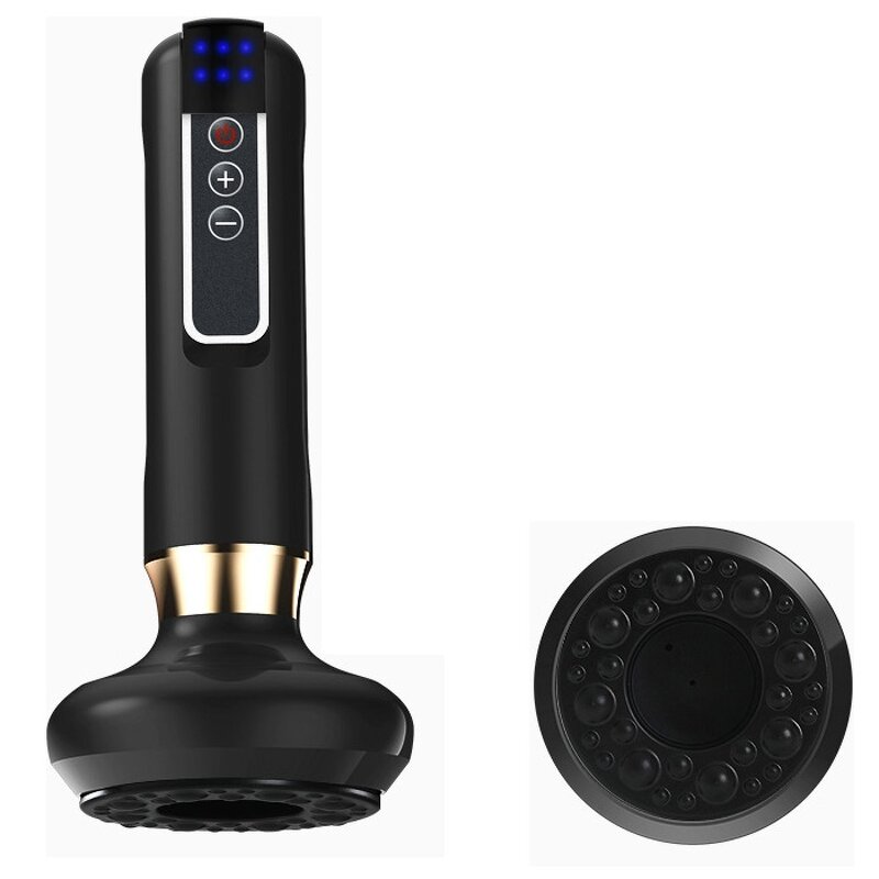 6 Gears Cupping Device - Plug-in Gua Sha Scraping Instrument Cupping Therapy Set Tool