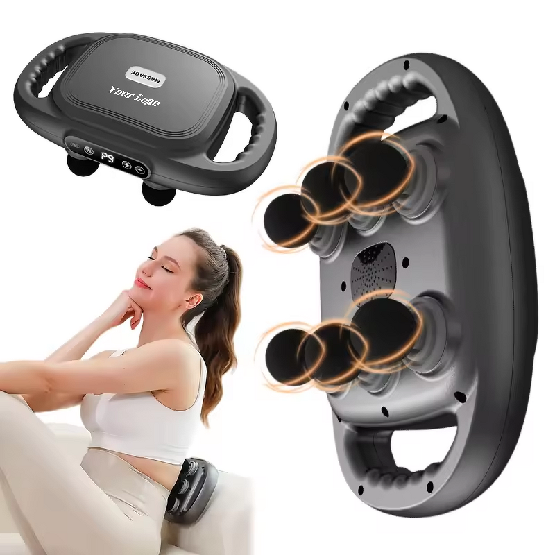 6-Head Massage Gun - Professional Whole Body Deep Tissue Relaxing Muscle Fascial Gun