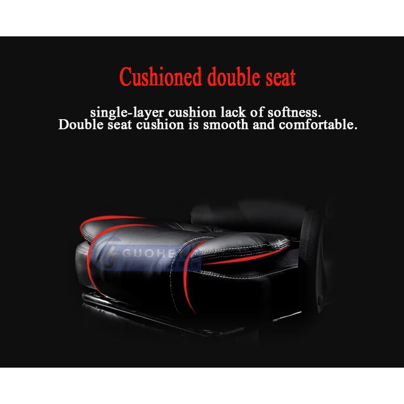 Executive Office Chair - Luxury Boss Foldable Mini Leather Ergonomic Rocking Massage