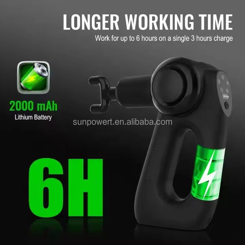 Cordless Massage Gun - Professional Deep Tissue Body Fascial Sport Booster Vibration