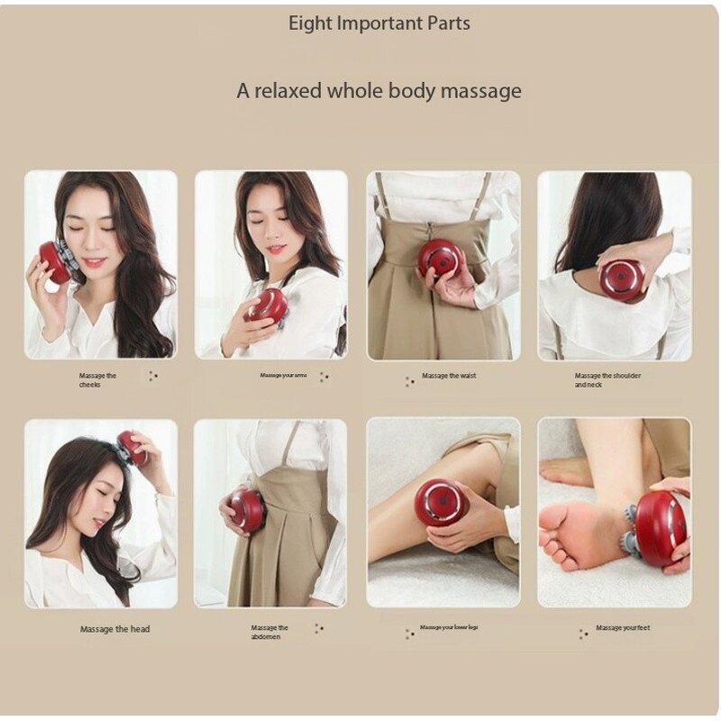 Dragon Claw Massager - Multi-Purpose Hand-Neck-Shoulder Meridian Instrument Charging Capable