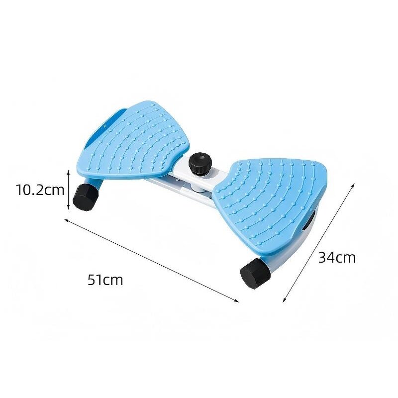Dual Axis Waist Plate - Silent Home Twisting Fitness Machine Adjustable Resistance Foot