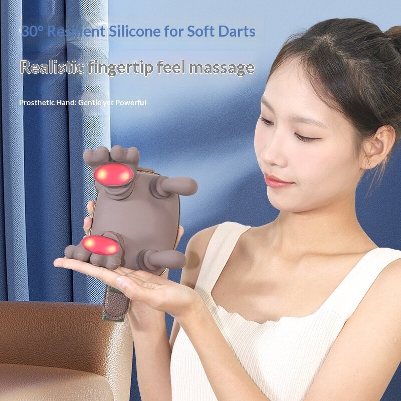 N11 Neck Massager - 2026 New Bionic Hand Deep Tissue Kneading Heating YCY-070 Model