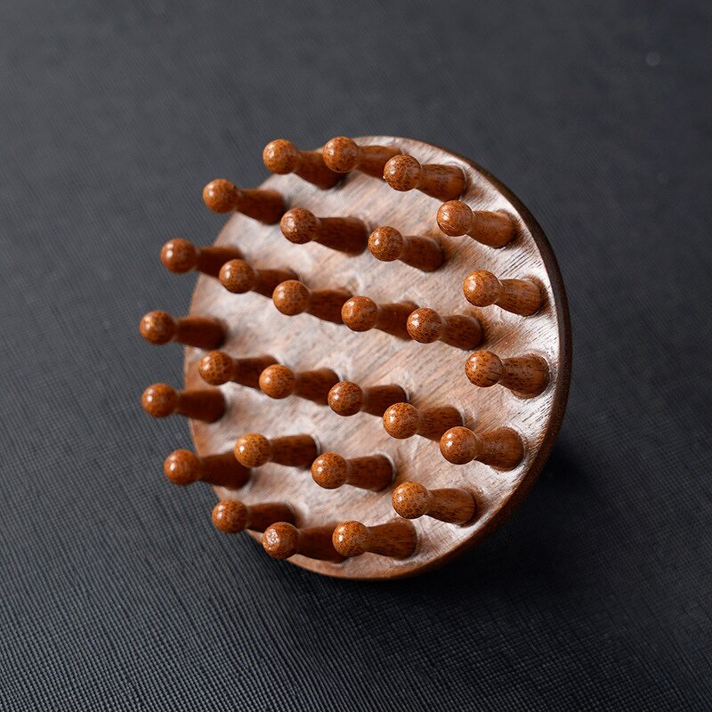 Sandalwood Massage Comb - Wholesale 28 Salon Supplies Oval Mushroom Nail Tooth Shaper Wood