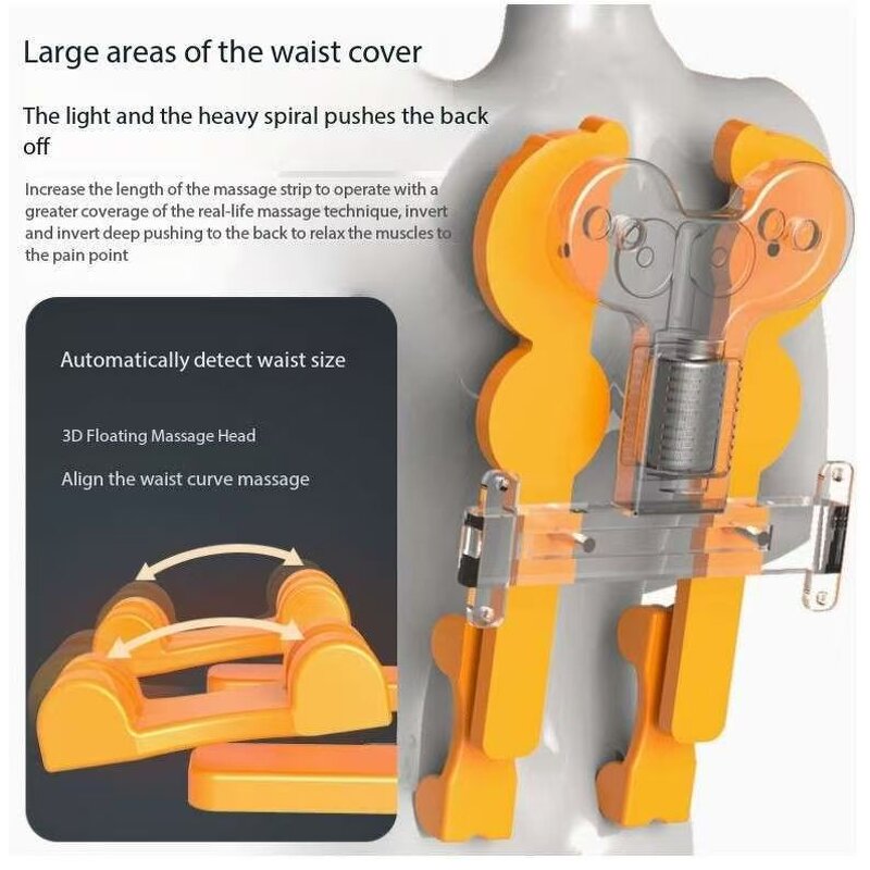 Dragon Claw Massage Cushion - Full Body Hot Compress Trapezius Muscle Relaxation Tool