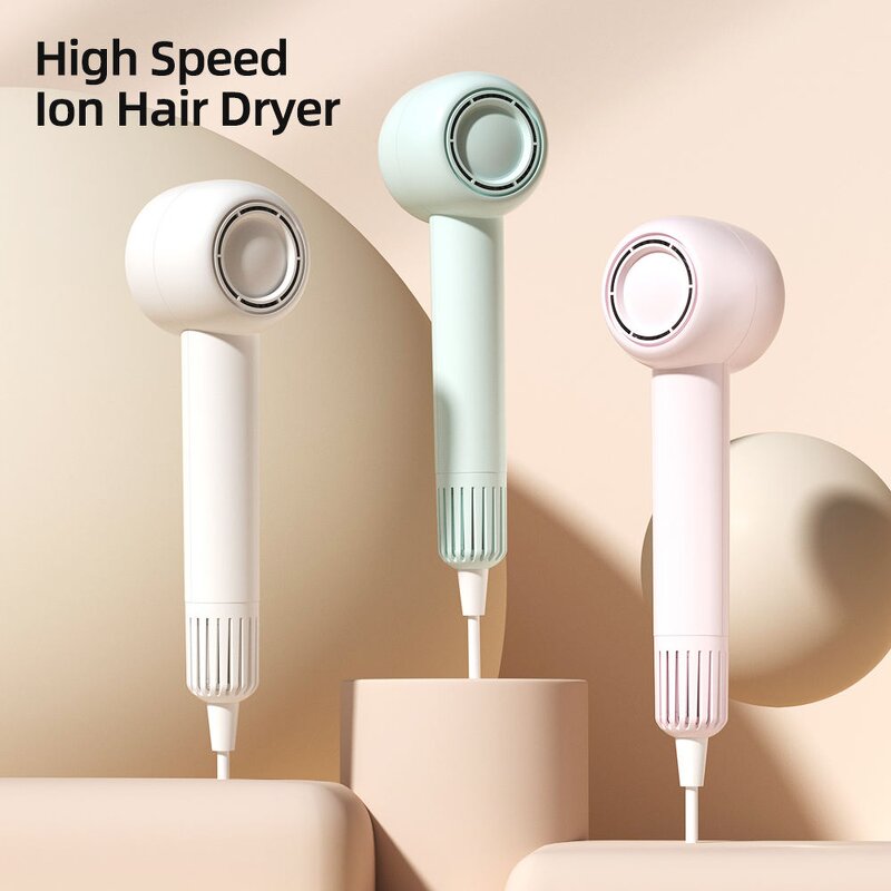 Household Hair Dryer - High-Speed Negative Ion Constant Temperature Static Sound Drying