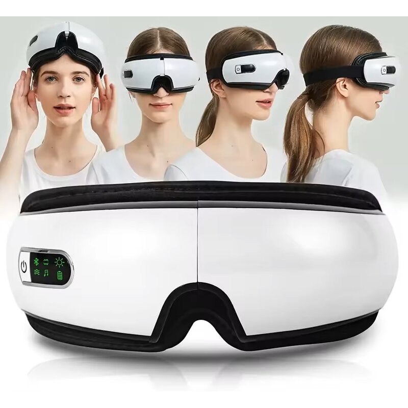Electric Eye Massager - Smart Heat Air Pressure Airbag Vibration Eye Fatigue Relief