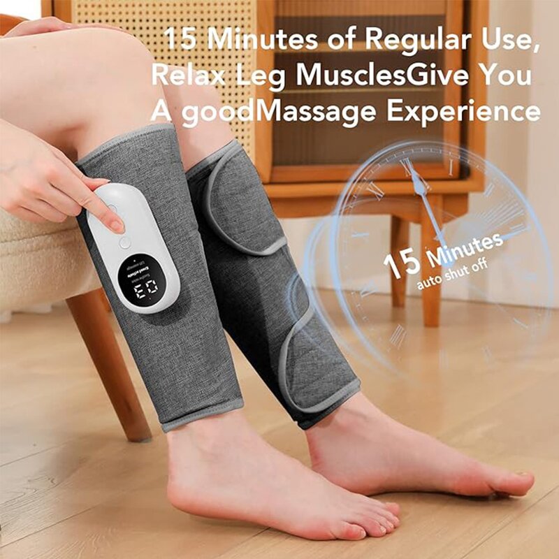 Air Wave Foot Massager - Multi-Function Pressure Constant Temperature Hot Compress Calves