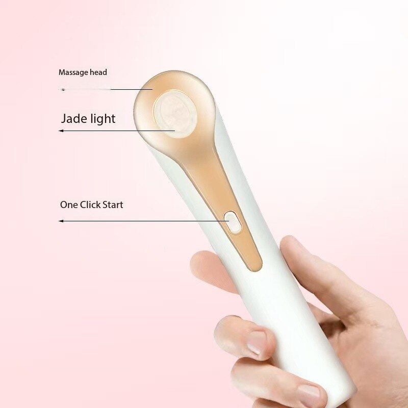 V-Face Eye Massager - Jade Light RF Anti-Aging Skin Lip Care Wrinkle Lift Reduction