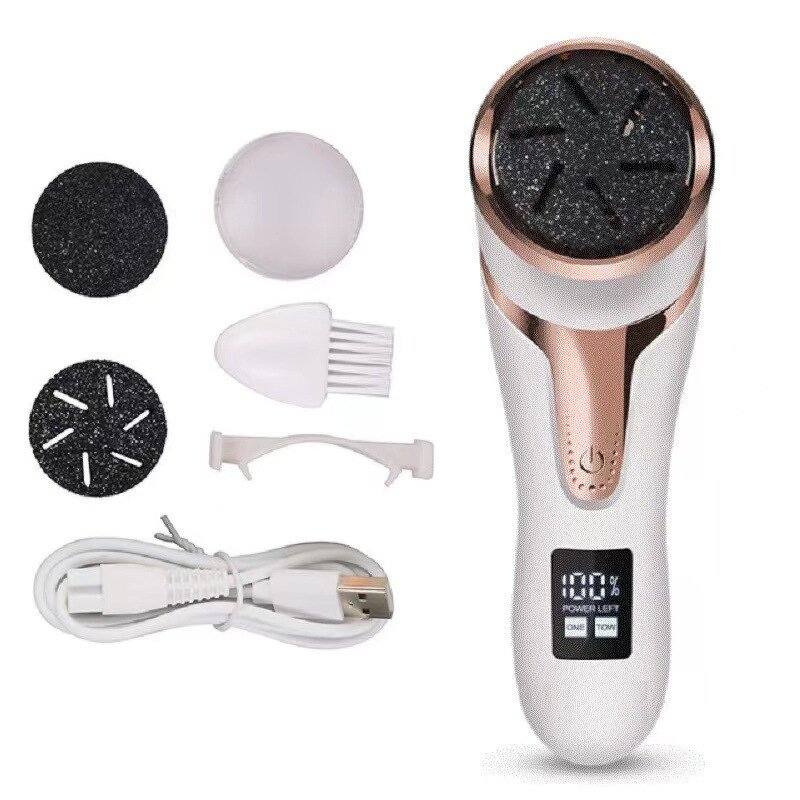 Electric Pedicure Sander - Waterproof Rechargeable 2 Speeds Foot Callus Remover File