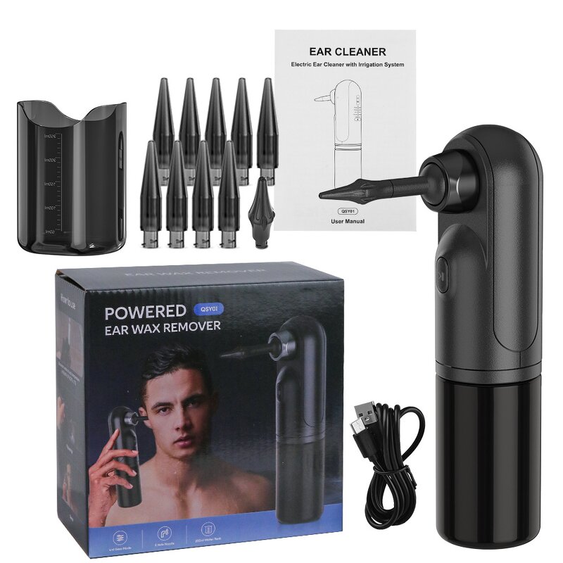 Electric Ear Cleaner - Fully Automatic Waterproof Handheld Multifunctional Earpick Tool