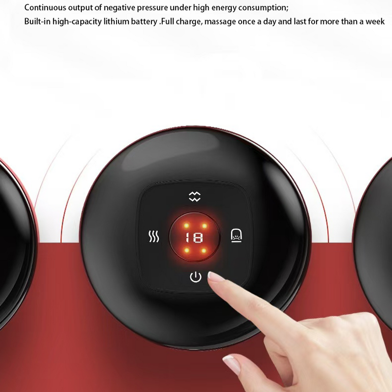 Electric Cupping Set - Square12speed Health Body Massage Cans Smart Cupping Technology