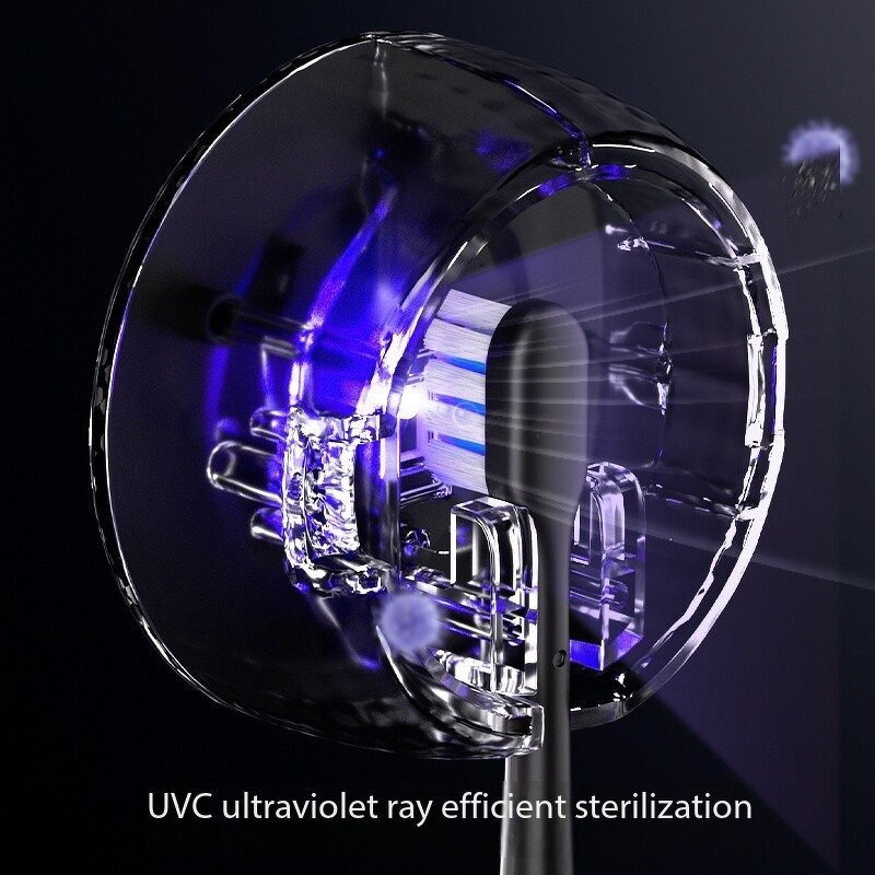 UV Toothbrush Sanitizer - Intelligent Sensor Wall-Mounted Sterilization Drying Detachable