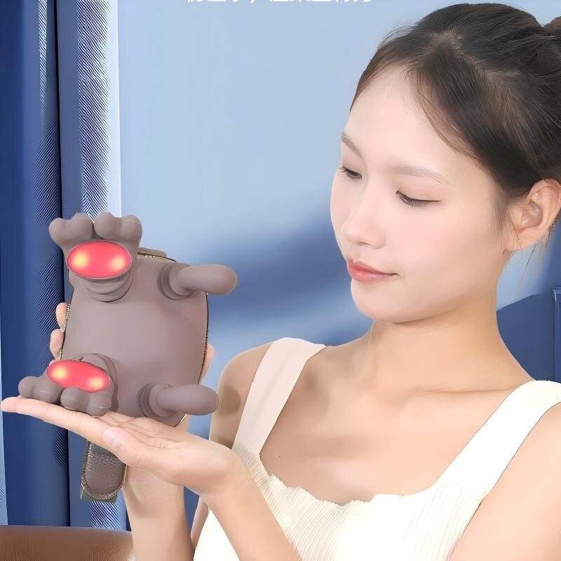 N11 Neck Massager - 2026 New Bionic Hand Deep Tissue Kneading Heating YCY-070 Model