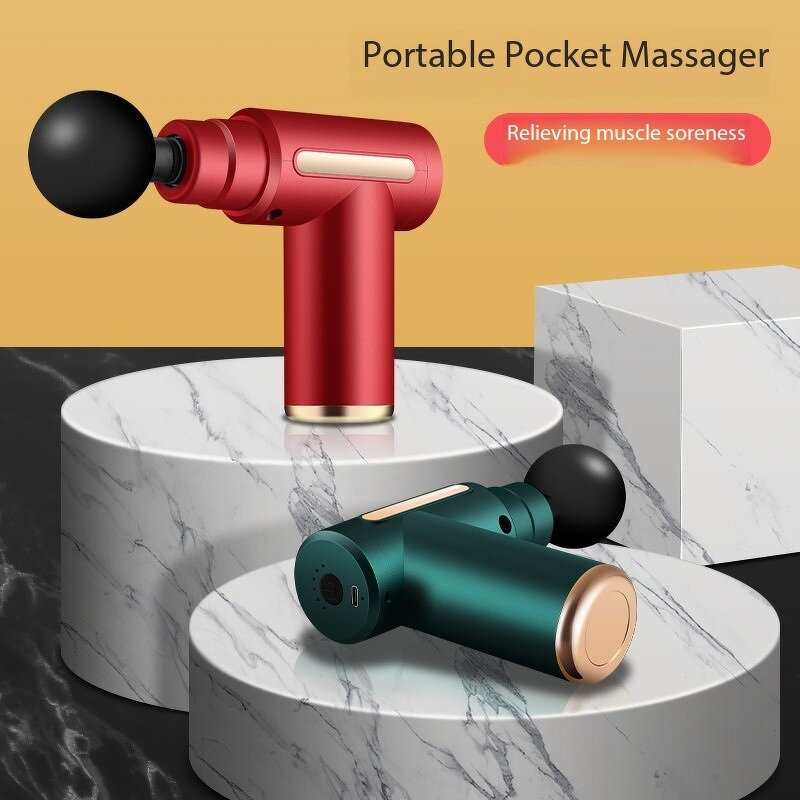 Mini Massage Gun - Phenitech Portable Most Popular Quick Body Muscle Relief Travel Tool