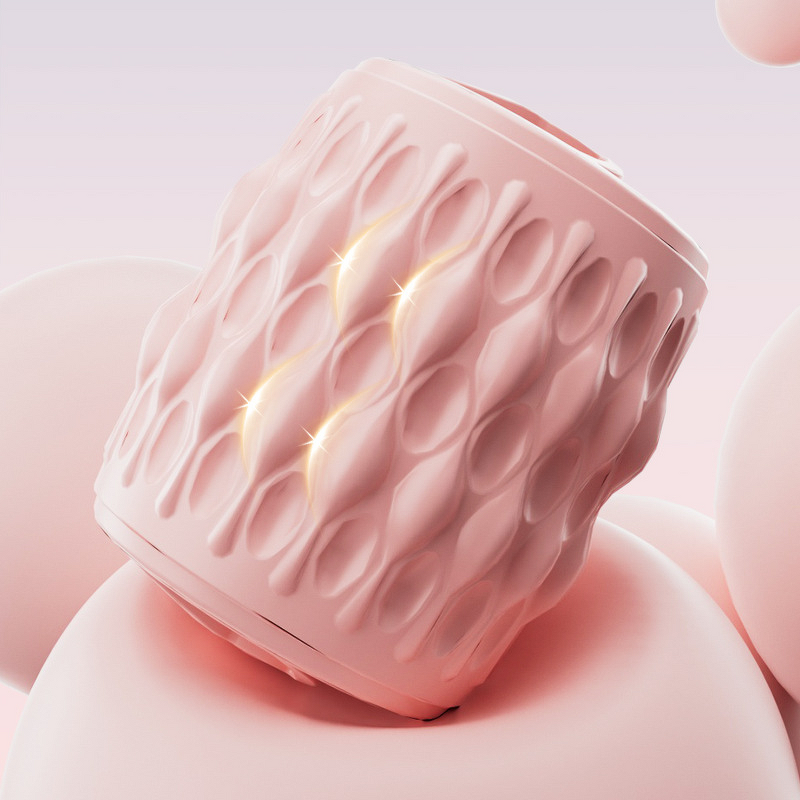 Roller Stick Massager - Multi-Functional Deformable Back Arm Leg Ring-Shaped Leg Clamp